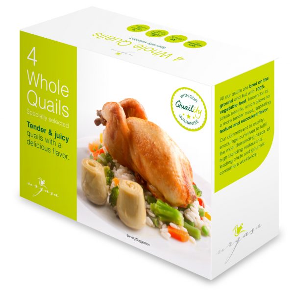 Whole quails