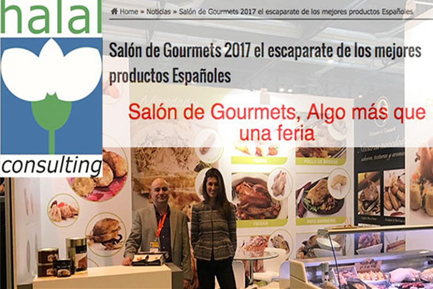 Urgasa chosen by Halal Consulting for its news about Gourmets 2017