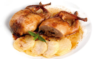 Semi boneless quail